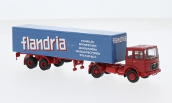 Brekina 78164 - H0 - MAN F7 Koffer-Sattelzug Flandria